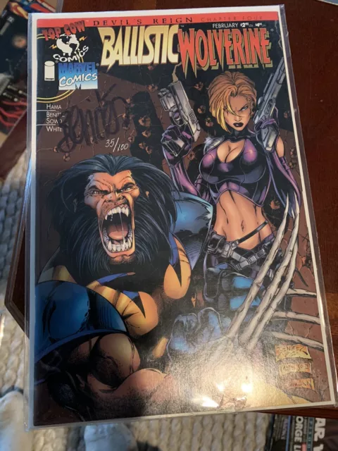 Marvel Comics BALLISTIC WOLVERINE #1 Devil’s Reign Crossover - Limited 35/100