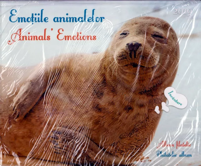 Rumänien Romania Folder Tierische Emotionen, mit Block 813 postfrisch (MNH)