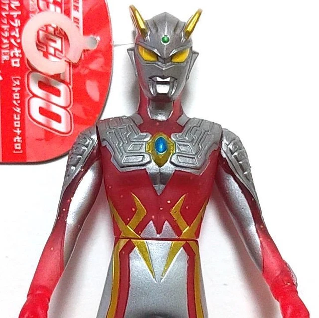 Intense Soft Vinyl Ultraman Zero Strong Corona Clear Blue Glitter