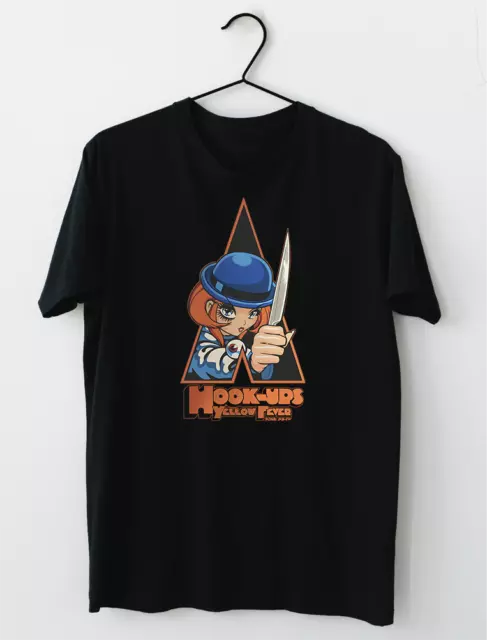 HOOK-UPS SKATEBOARD YELLOW Fever Assassins Clockwork Orange T-Shirt S-4XL  $25.99 - PicClick