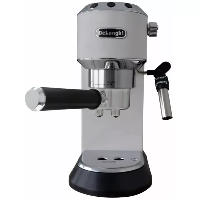 DeLonghi EC 685.W Dedica Style Siebträger Espressomaschine weiß matt 1350 Watt