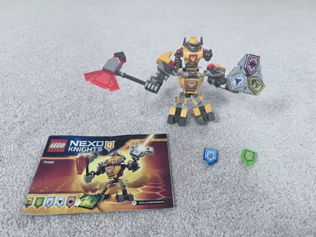 Lego Nexo Knights Battle Suit Axl #70365 All Pieces Included