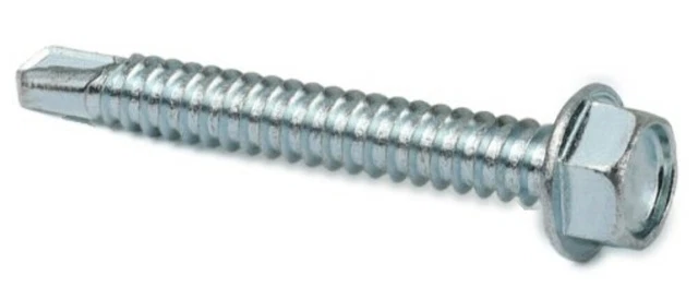Fastenal 11123198 #4 Point Steel Self-Drilling Screw Diameter: #12 L: 2 Inches I