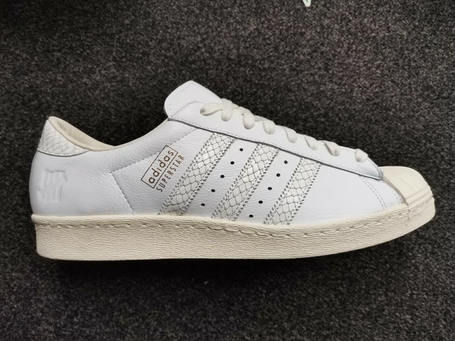 ADIDAS SUPERSTAR 80s UNDEFEATED UK SIZE 10.5  UNDFTD