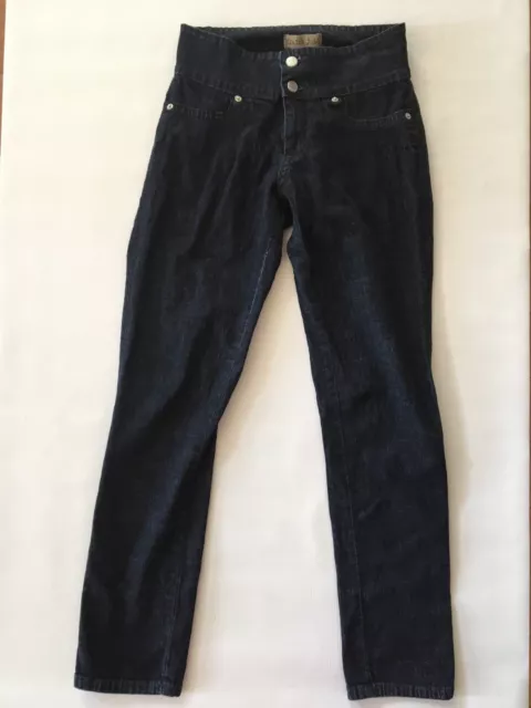 Watch LA Womens Skinny Jeans Spandex Blend Dark Wash Sz 6                  A1405