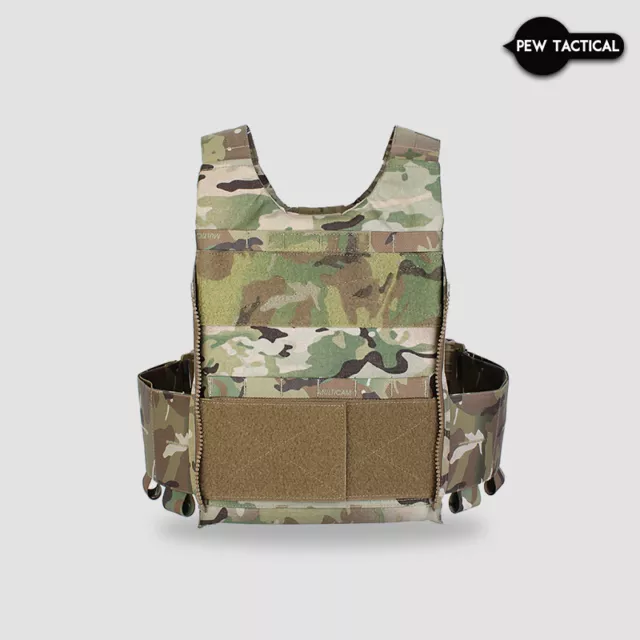 PEW TACTICAL LV119 overt Plate Carrier Airsoft Woodland MC CB WG $172. ...