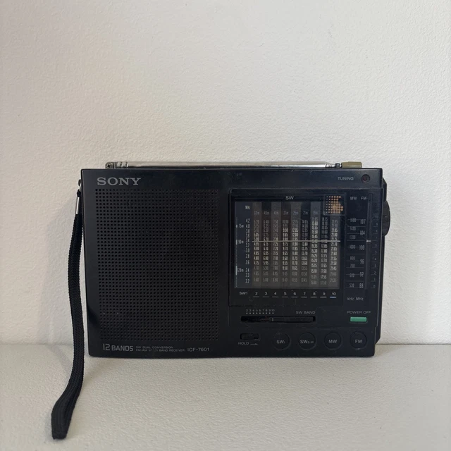 ソニー　ICF-7600 ラジオ　FM MW SW 7BAND RECEIVER Sony ICF-7600 7 Band FM / MW / SW Receiver Tested / Works | eBay