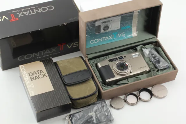 [Near MINT in Box] Contax TVS Point & Shoot 35mm Compact Film Camera From JAPAN