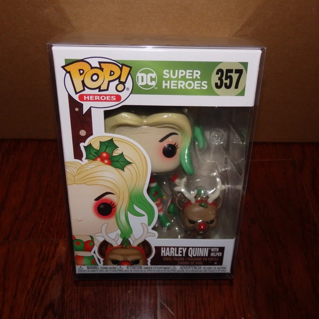 Funko Pop! DC Heroes: DC Holiday - Harley Quinn with Helper Figure #357