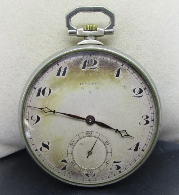 Montre Gousset Ancienne Mécanique - Balancier Fonctionnel - Diamètre 47 Mm - Style Vintage