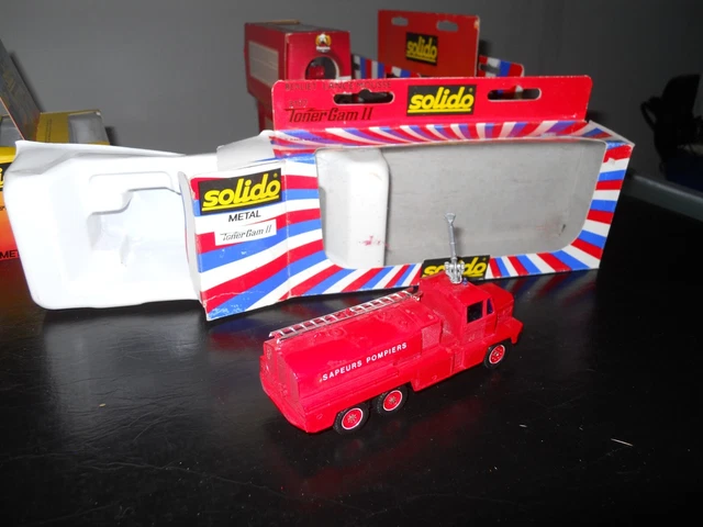 Solido 1/43 Berliet Lance Mousse, 1970, état Correct, France
