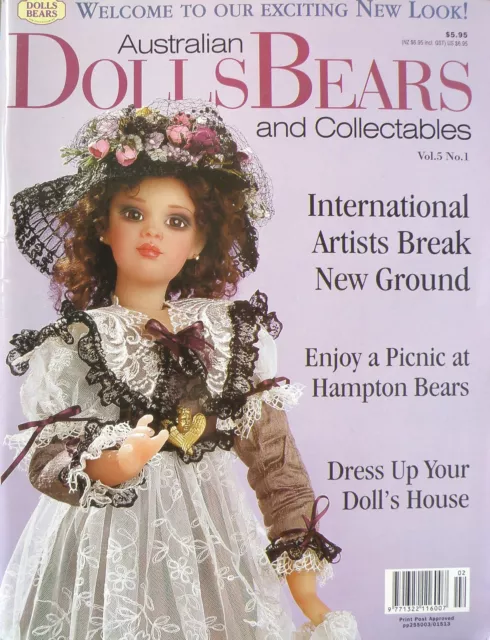 Australian Dolls Bears and Collectables Magazine Vol 5 No 1 - 25% Bulk Discount