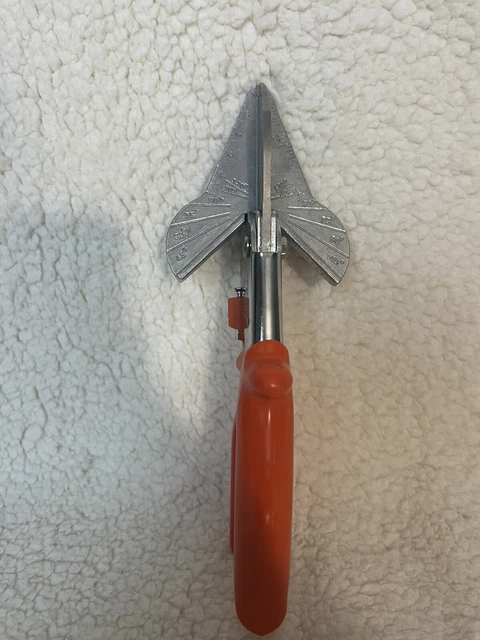 Durable Steel Multi-Angle Miter Cutter Shear Snip NWOB