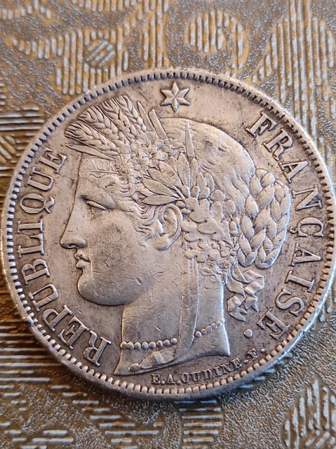 5 francs cérès 1851 A