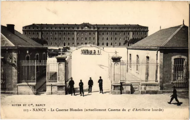 CPA Militaire Nancy - La Barracks Blandan (90705)