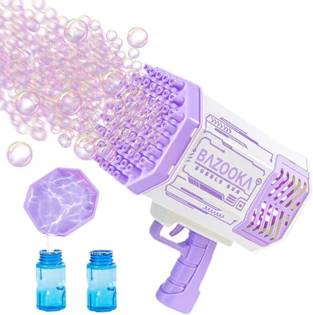 Bubble Machine With Lights Outdoor Indoor Birthday Wedding Party Gifts
