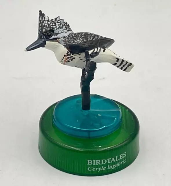 Kaiyodo Birdtales Crested Kingfisher Realistic Animal Figure Miniature