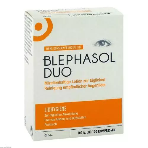 BLEPHASOL Duo 100 ml Lotion+100 Reinigungspads 1 P