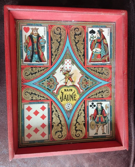 Board game - Jeu du nain jaune ancien - 1930 - 1940 - Wood - Catawiki