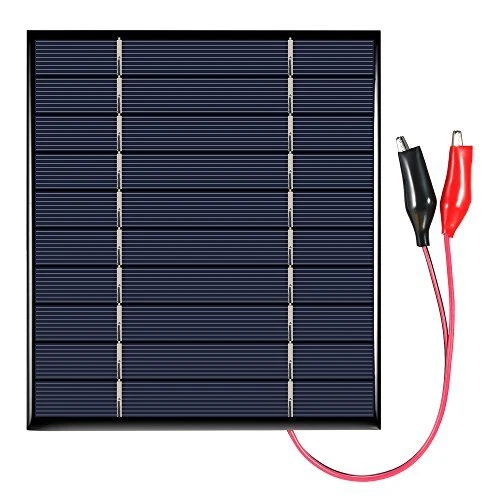 Decdeal Panneau Solaire Polycristallin de Silicium de 2.5W 5V avec la Cellule...