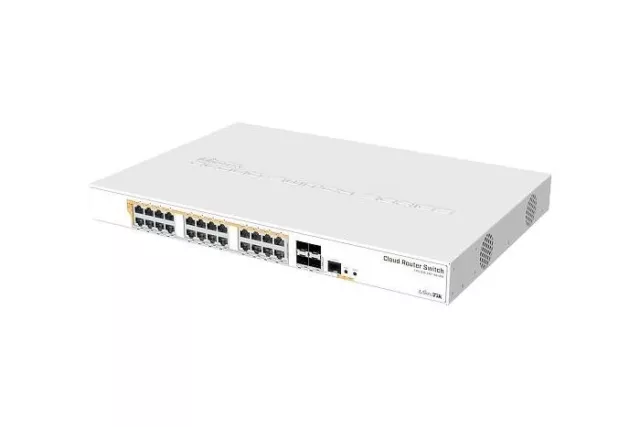 Mikrotik CRS328-24P-4S+RM Cloud Router Switch 24-Port Gigabit Ethernet Switch