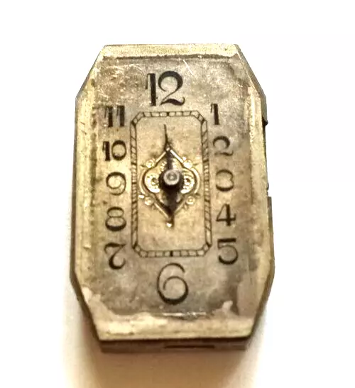 Fontain Watch Co. 6j Watch Movement parts/restore Swiss Art Deco Era