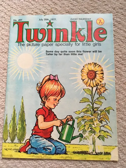 Vintage Comic - Twinkle - Issue No 497 - 30th July 1977  - Great birthday gift