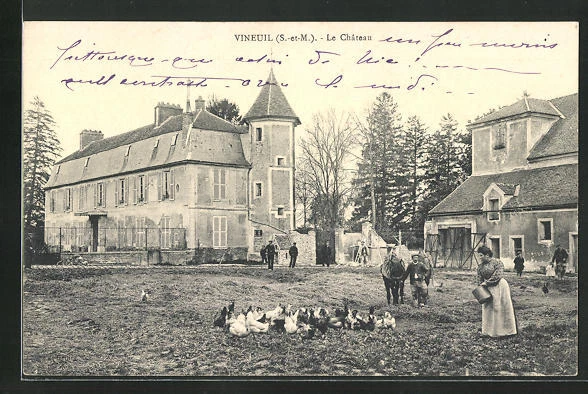 CPA Vineuil, Le Chateau