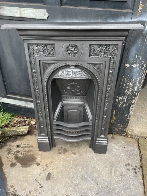 victorian cast iron bedroom fireplace