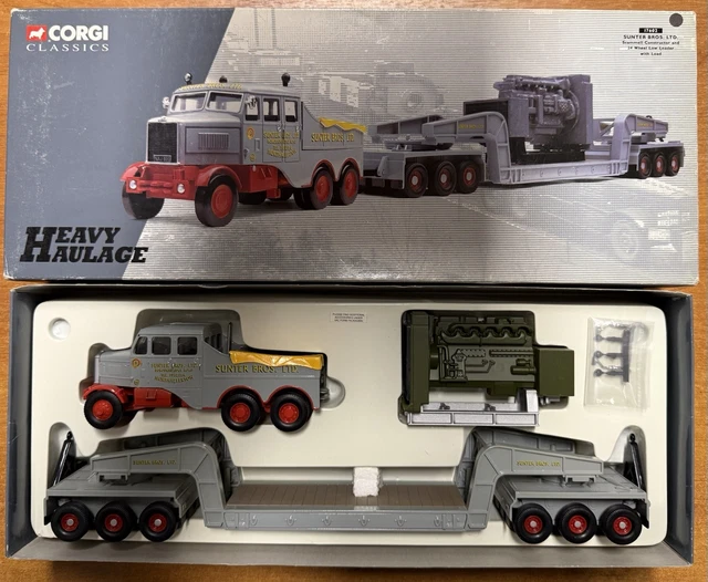 Corgi Heavy Haulage, A.L.E Scammell Contractor 31013 1.2m Ltd Ed