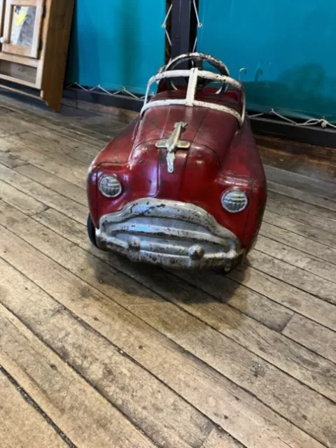 Vintage Murray "Sad Faced" Jet Flow Station Wagon Peddle Car Vintage Murray "Sad Faced" Jet Flow Station Wagon Peddle Car