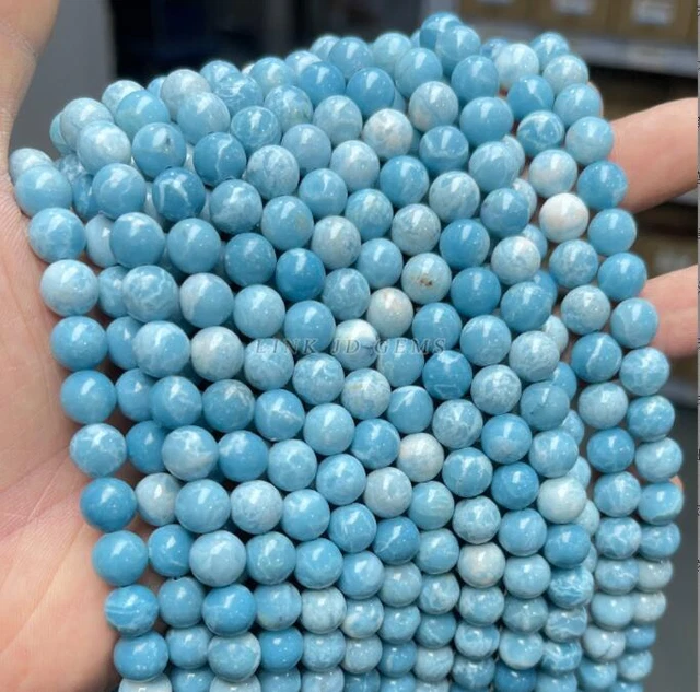 Wholesale 2pcs/package 6mm Natural Sun Stone Bracelet Ball