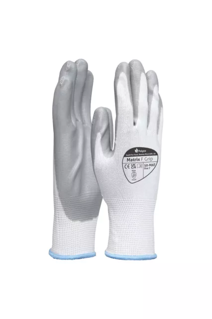 Polyco Matrix F Grip Nitrile Palm Coated Work Gloves