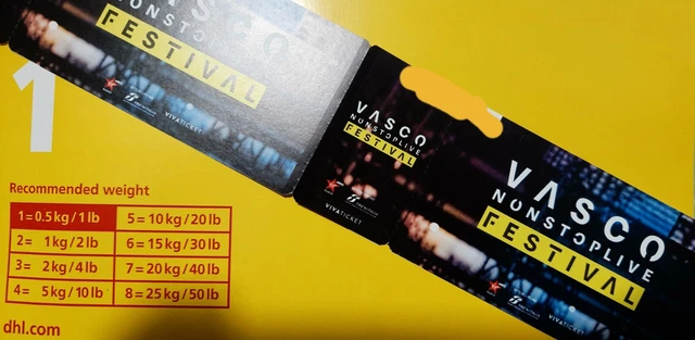 Biglietti vasco rossi 2022 prato gold
