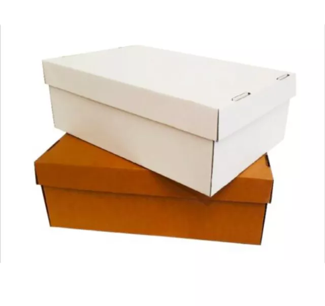 Shoe Boxes Large Storage Organiser Gift Box Boots Shoe Shop Hamper With Lid