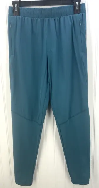 All in motion Girls Jogger Pants Soft Stretch Teal Large L 12/14 Casual Fitness