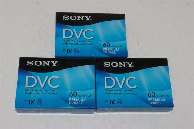 5 Pack Sony Premium Mini DV 60 Minute Digital Video Cassette Tape  (DVM60PR4J)