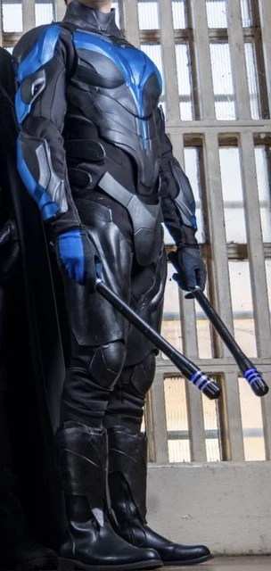 nightwing costume, superhero cosplay, titans costume,dc costume, marvel costume.