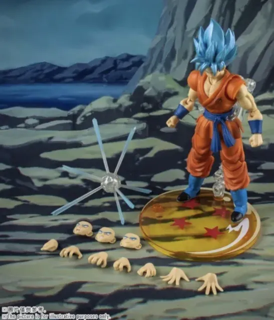COOL Demoniacal Fit Dragon Ball The Chosen Ones Black Son Goku 6 Action  figure