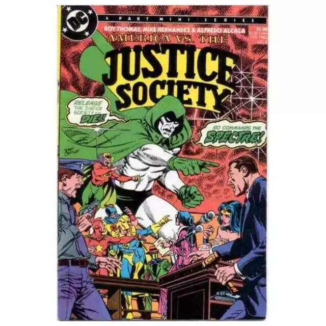 America vs. the Justice Society #2 in Very Fine + condition. DC comics [p!
