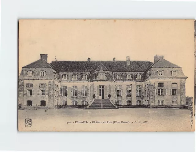 Postcard Château de Flée (Côté Ouest), Flée, France