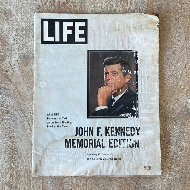 LIFE MAGAZINE JFK Assassination John F. Kennedy Memorial Edition 1963 £