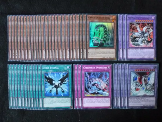 Yu-Gi-Oh 48 Card Cyber End Dragon Deck  *Ready To Play*