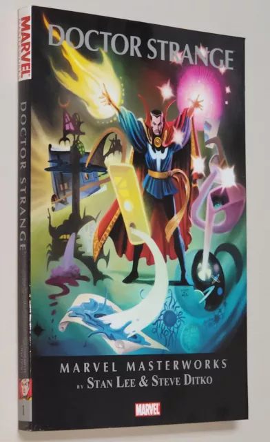 DOCTOR STRANGE MASTERWORKS VOLUME 1  (Marvel 2010 TPB SC TP ~ Lee / Kirby)