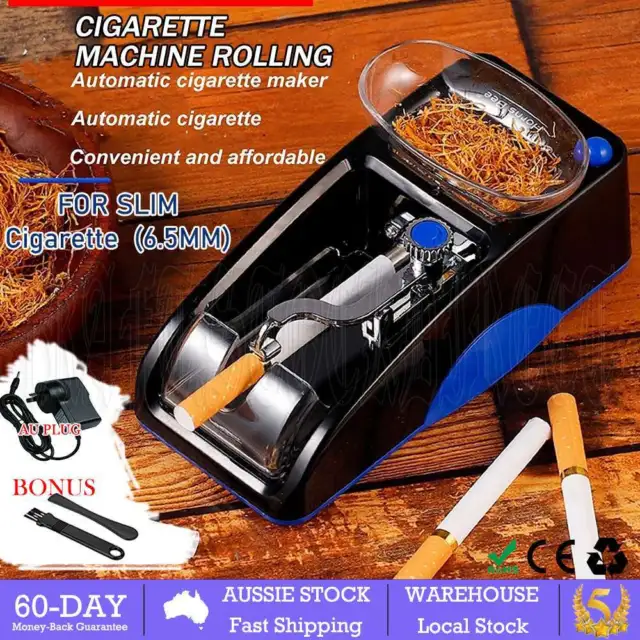 Cigarette Automatic Machine Tobacco Rolling Maker Roller Electric Injector New