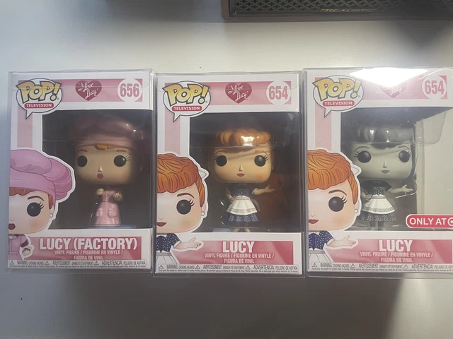Funko I Love Lucy #654, #654B&W Target LOT & #656 Funko I Love Lucy #654, #654B&W Target LOT & #656