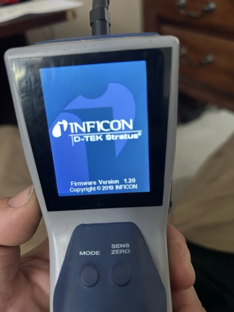 INFICON D-TEK STRATUS Refrigerant Leak Detector Portable Monitor - 724 ...
