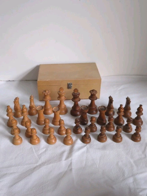 3039- LARDY Taille 8 Chess set Jeu d'échecs echec en buis King 105 mm