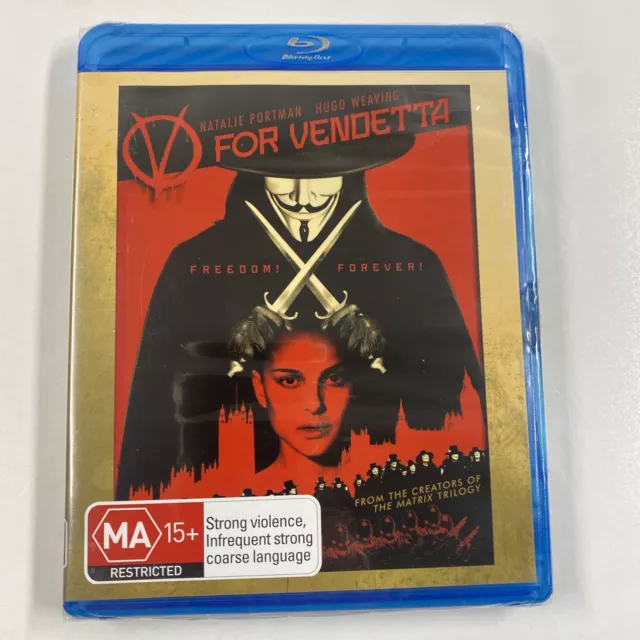 V FOR VENDETTA DVD 2005 Natalie Portman Hugo Weaving Action Mystery Region  4 $7.76 - PicClick AU