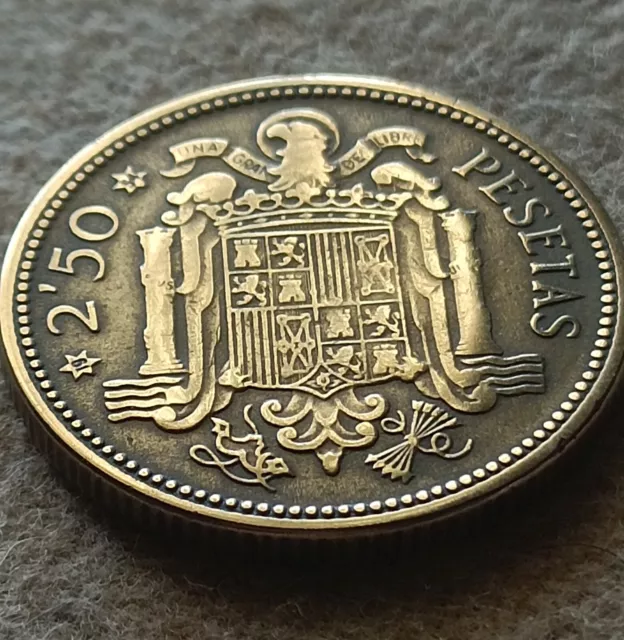 Moneda 2,5 pesetas 1953 Francisco Franco estrella 54 2001